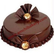 Dark chocolate gift cake